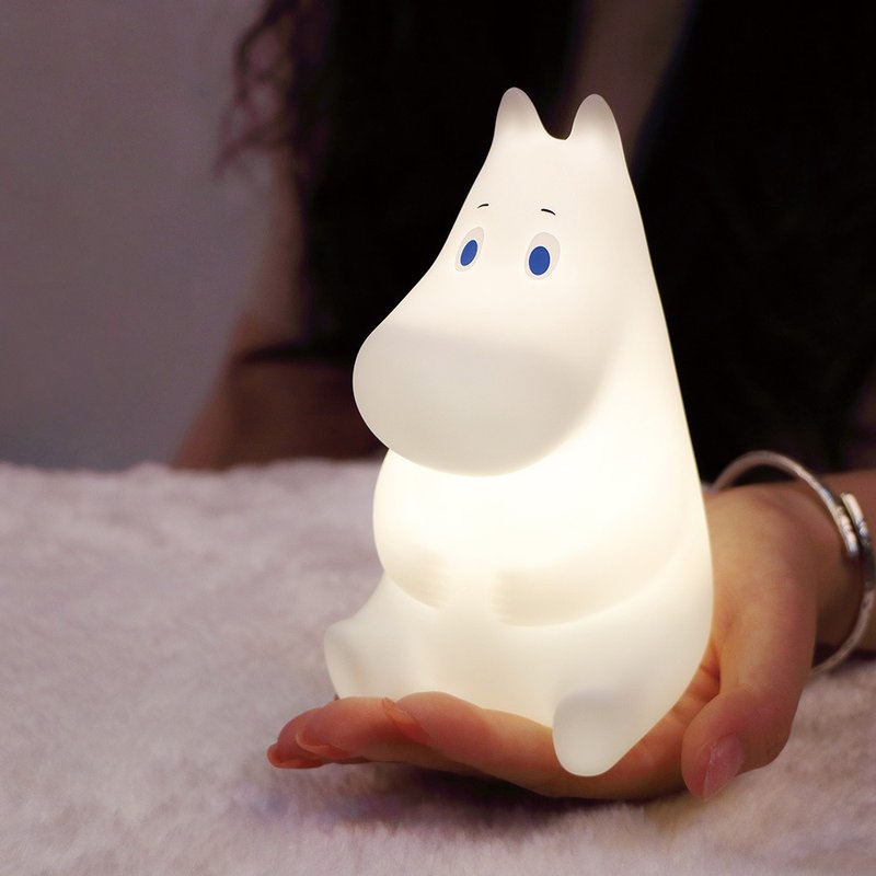 VIPO 噜噜米 软Q 姆明造型拍拍小夜灯 (电池版)-13CM - 灯具/灯饰 - 其他材质 