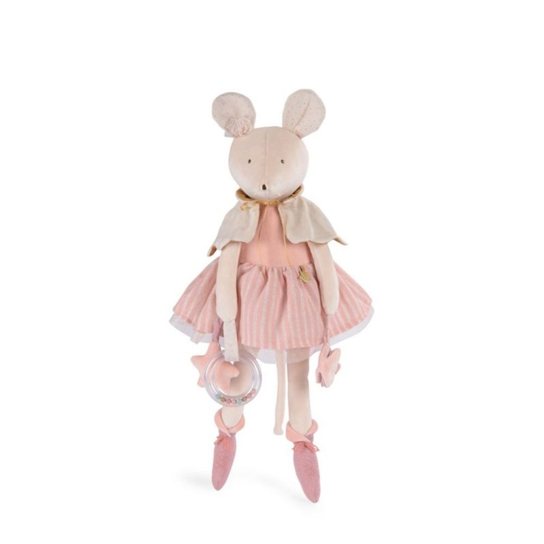 法国 Moulin Roty 小小舞蹈学校 - 老鼠游戏玩偶 57cm - 玩具/玩偶 - 聚酯纤维 多色