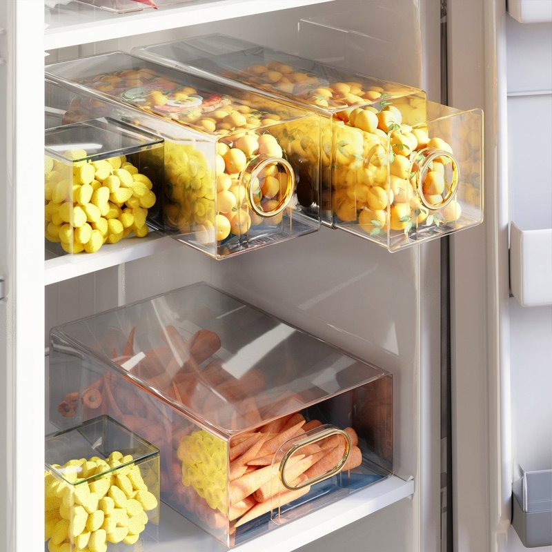 bencross本心本来-抽屉收纳盒架L - 收纳用品 - 其他金属 透明