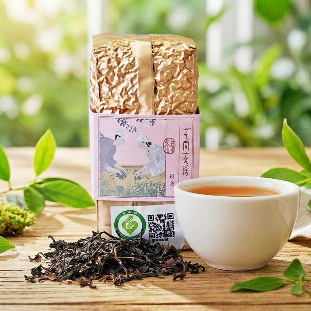 【真正台湾有机蜜红茶】舞厚工茶叶 150g 包装 蜂蜜甜感 台湾茶 - 茶 - 植物．花 卡其色