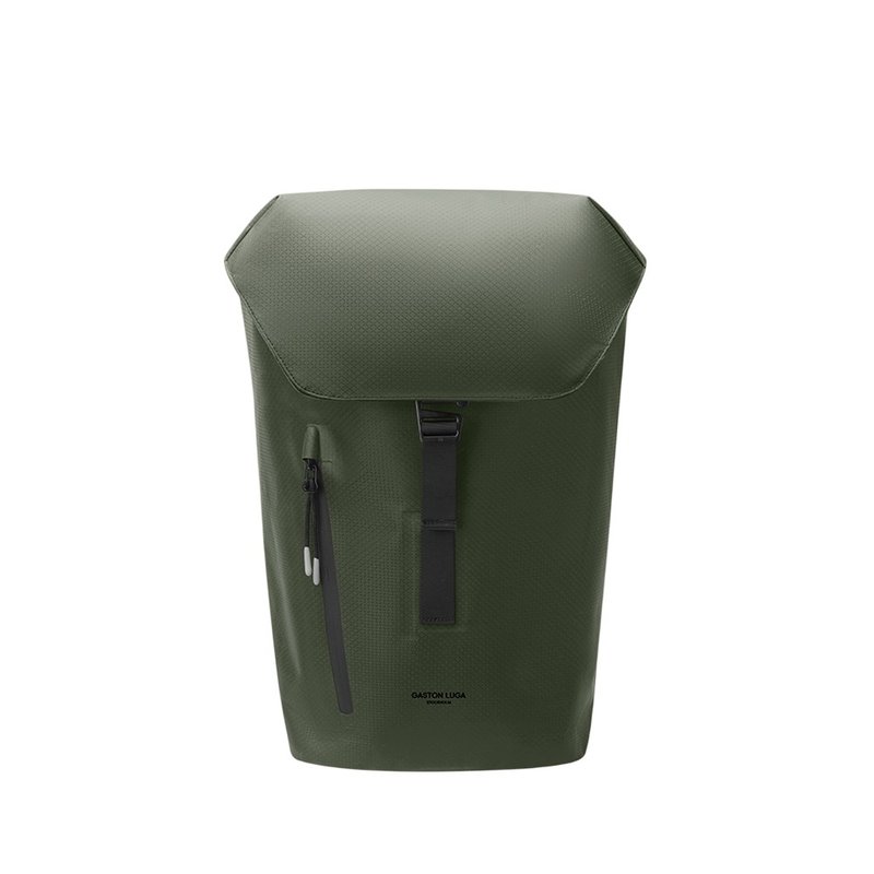 Gaston Luga Lightweight DuoSeal Flap 14寸 防水后背包- 橄榄绿 - 后背包/双肩包 - 其他材质 绿色