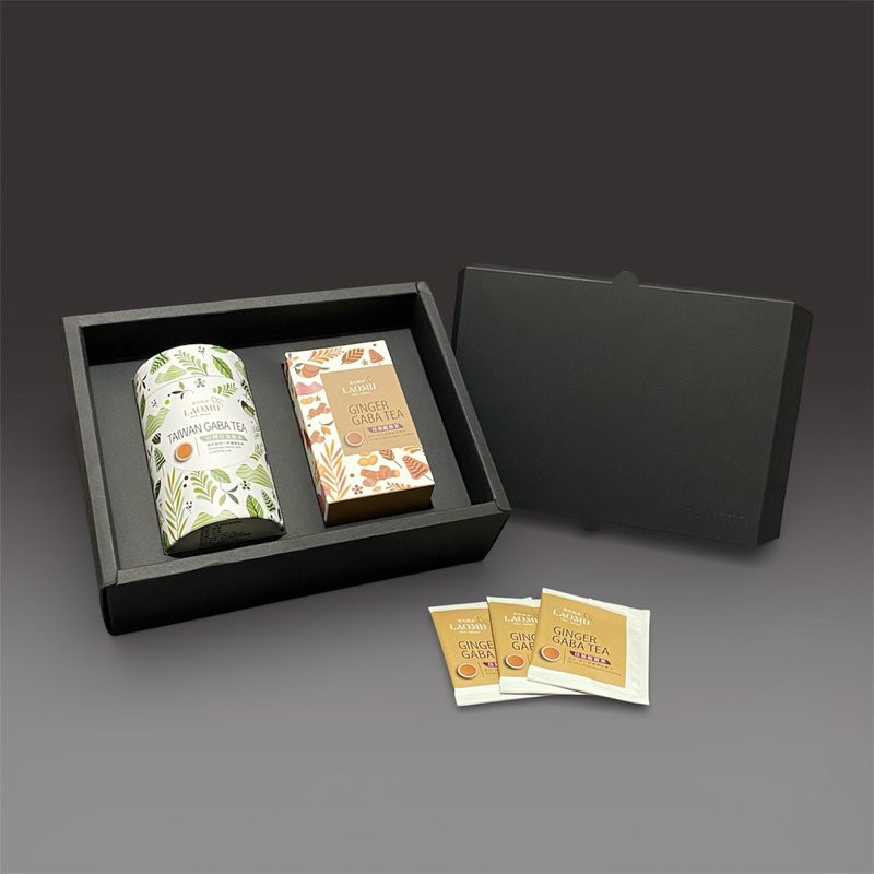 【包邮组】LAOMU GABA 茶礼盒-GABA 茶 × GABA 姜茶/给撑很久的她 - 茶 - 植物．花 