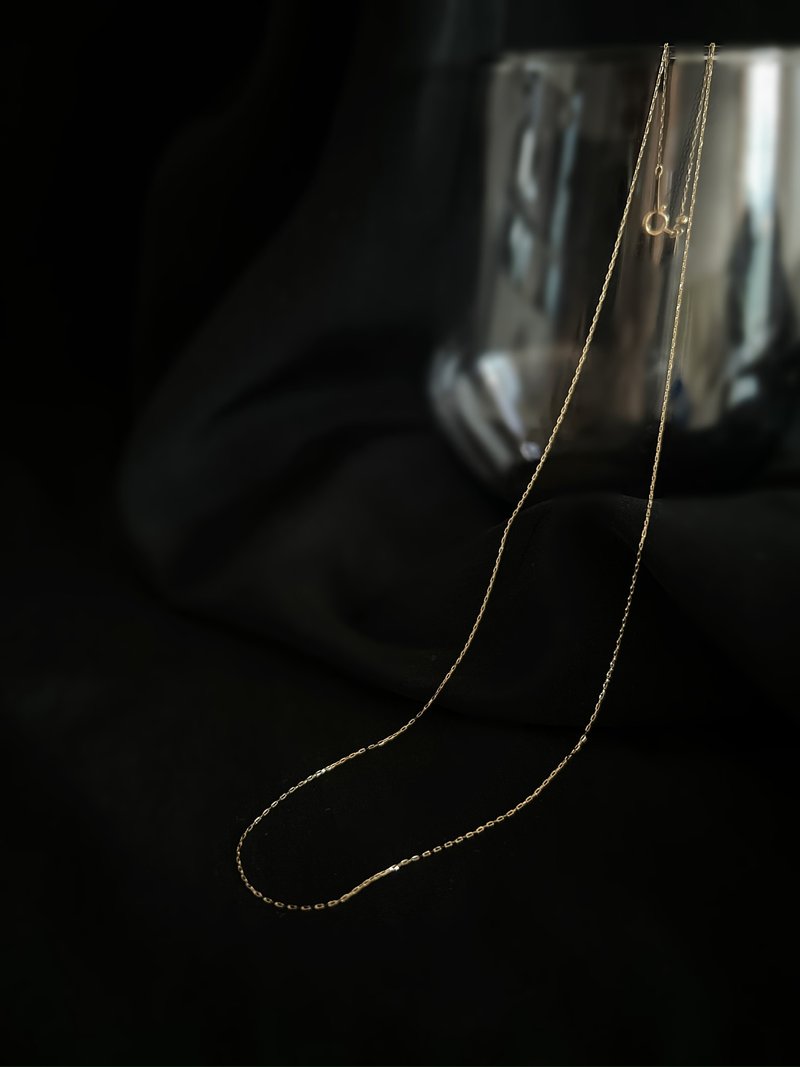 :: 预购 :: 7Leo- 18K纯金金项链 - 项链 - 贵金属 金色