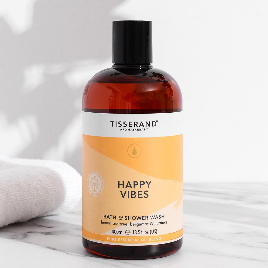 【英国原装进口】快乐沐浴凝胶 400ML HAPPY VIBES SHOWER WASH - 沐浴用品 - 精油 