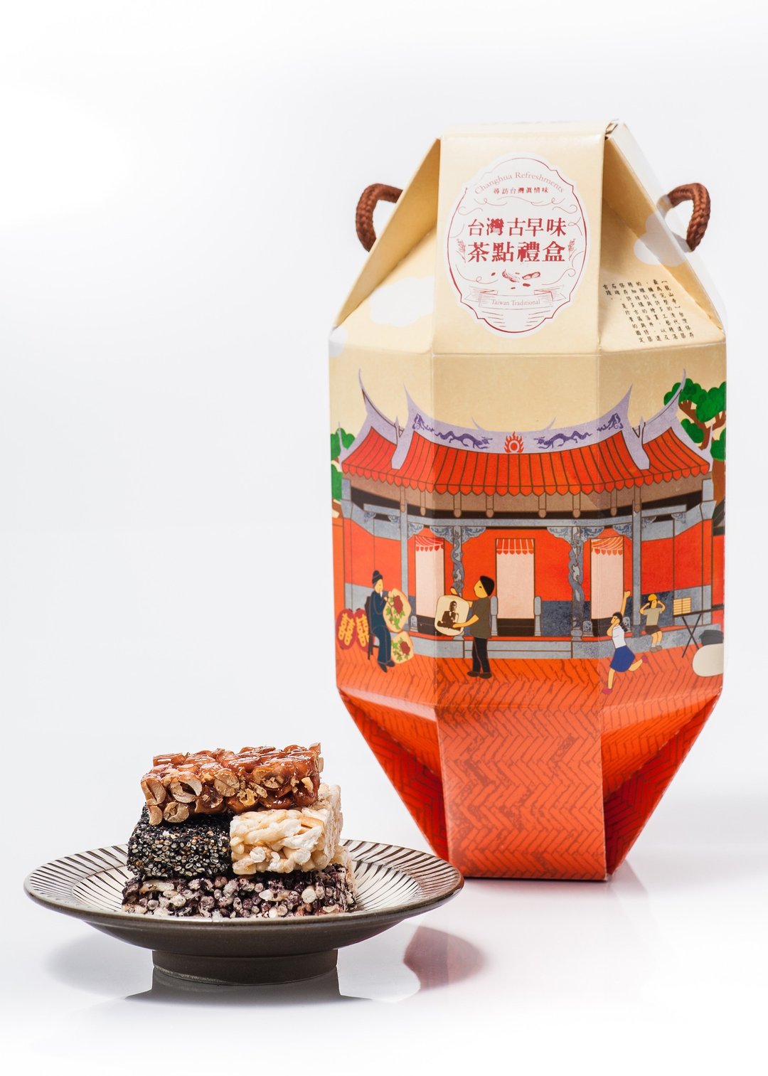 【港澳包邮福袋】古早味茶点新春灯笼礼盒-共2盒 - 其他 - 新鲜食材 