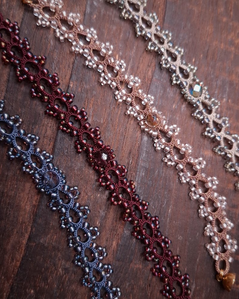 浮光 原创梭编手链 - 手链/手环 - 棉．麻 多色