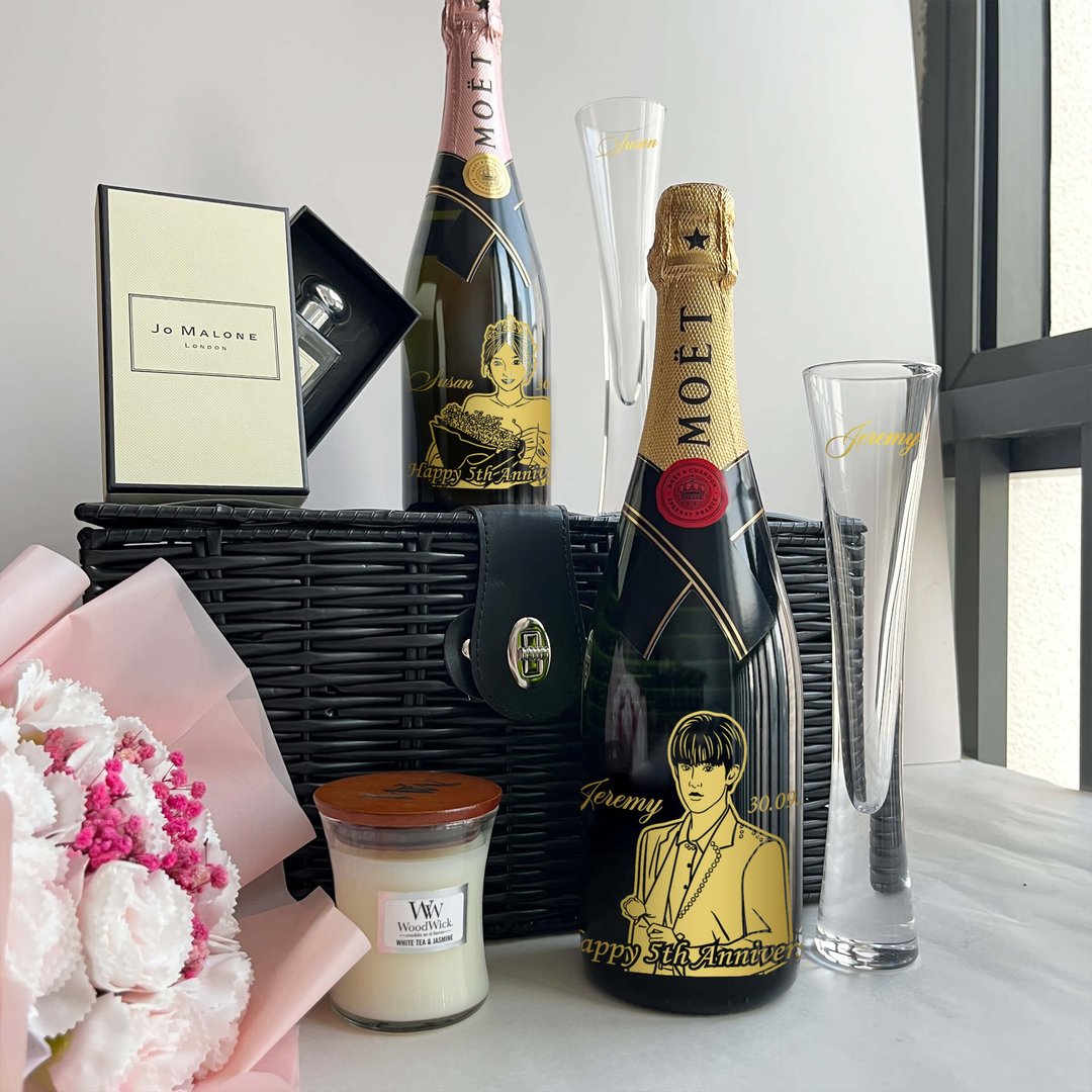 Gift Sets|香氛套装礼物 人像雕刻 礼物定制化礼物 送女友 纪念 - 酒类 - 玻璃 