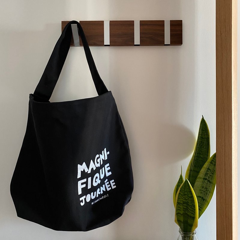 FIFI Wonderful Day 单肩包 - 无印黑 - 侧背包/斜挎包 - 其他材质 黑色