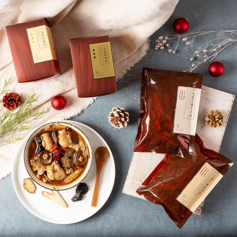时令进补【暖暖温补组】 汉方茶 药膳料理包 大补帖 - 茶 - 新鲜食材 咖啡色