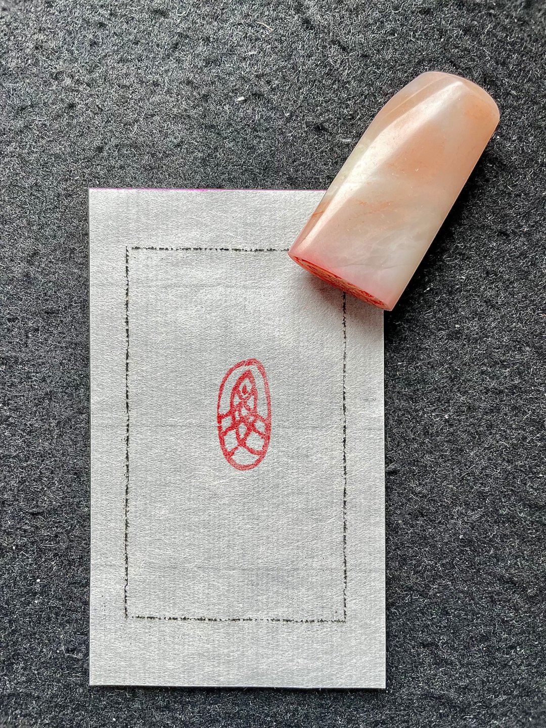 鱼—手工篆刻鱼形印章 - 印章/印台 - 石头 