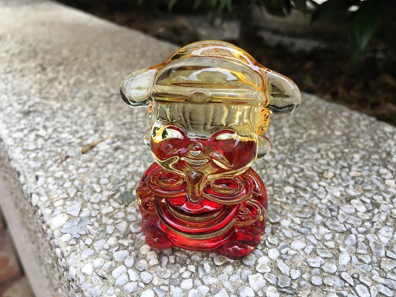 水晶玻璃 招财 神明 财神爷 月老 妈祖 神尊 - 摆饰 - 玻璃 