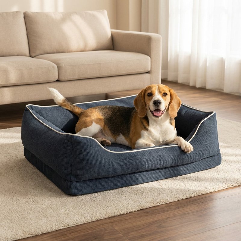 Anfurri 毛孩生活 安芙床 - 牛仔蓝 - 床垫/笼子 - 压克力 蓝色