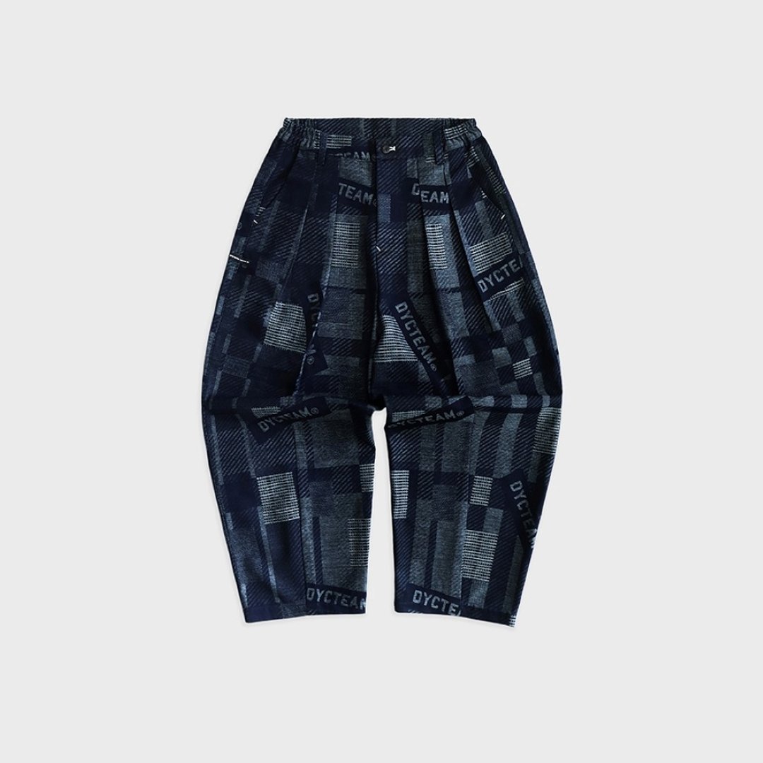 DYCTEAM - D-CODE tapered pants - 男士长裤 - 其他材质 蓝色