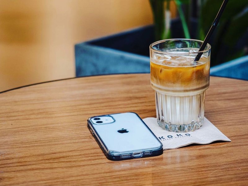 ARMOR iPhone 12 Signature 系列电话保护壳_水晶灰透/灰带 - 手机壳/手机套 - 其他材质 