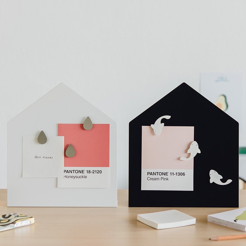 Moreover : Houz Board set – magnet board + magnet - 其他 - 其他金属 白色