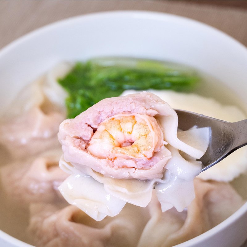 鲜虾大馄饨│16入│整尾无毒鲜虾 精选台湾猪 有虾有肉最澎湃 - 其他 - 新鲜食材 白色