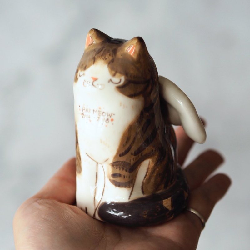 定制 S 码 狗 猫 兔 鼠 宠物 瓶子 樽 家居装饰 纪念 - 其他 - 瓷 多色