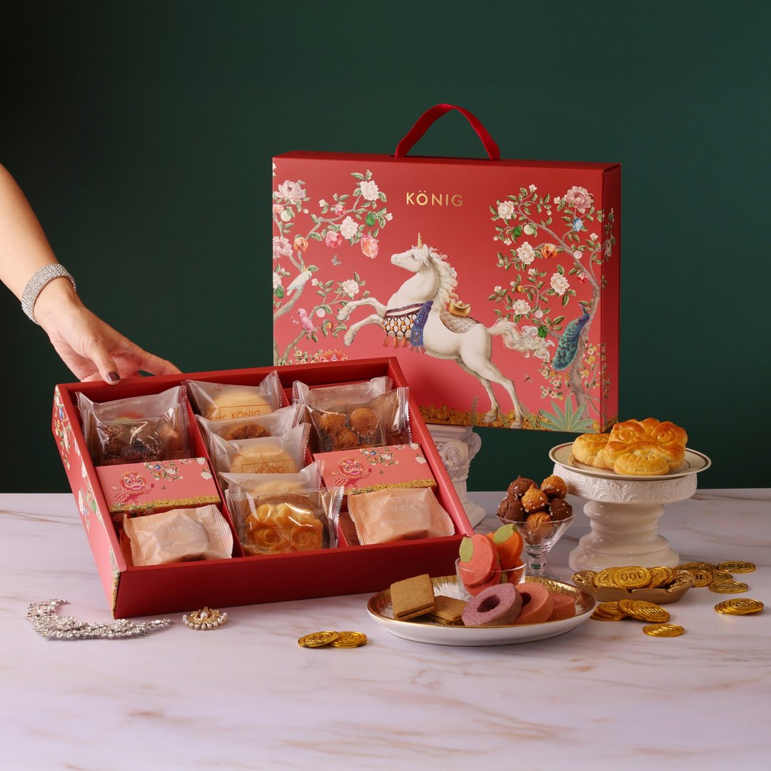 【金格食品】喜耀新春春耀礼盒A款 | 春节礼盒 - 手工饼干 - 其他材质 多色