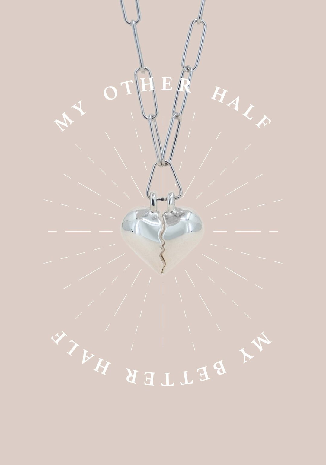 OTHER HALF NECKLACE - 项链 - 银 