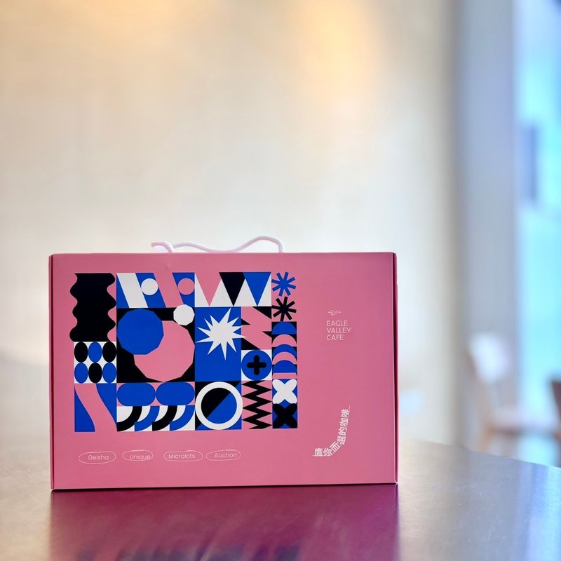 年节咖啡礼盒 挂耳咖啡包18入 粉色系列精品礼盒 滤挂咖啡 - 咖啡 - 其他材质 