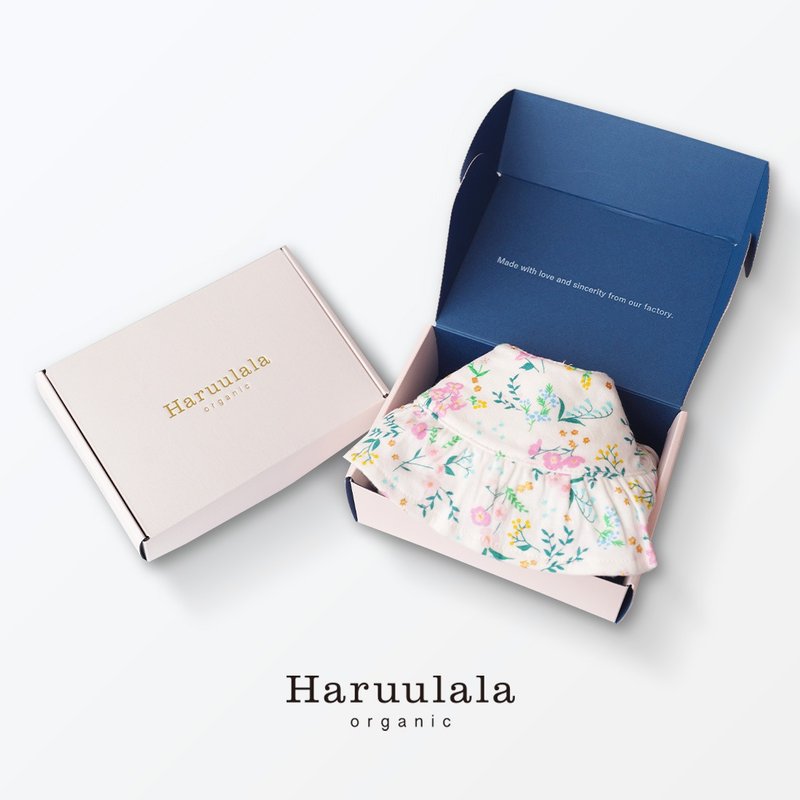 【女宝 围兜兜礼物】口水巾礼盒 有机棉 可绣字 弥月礼 - 围嘴/口水巾 - 棉．麻 