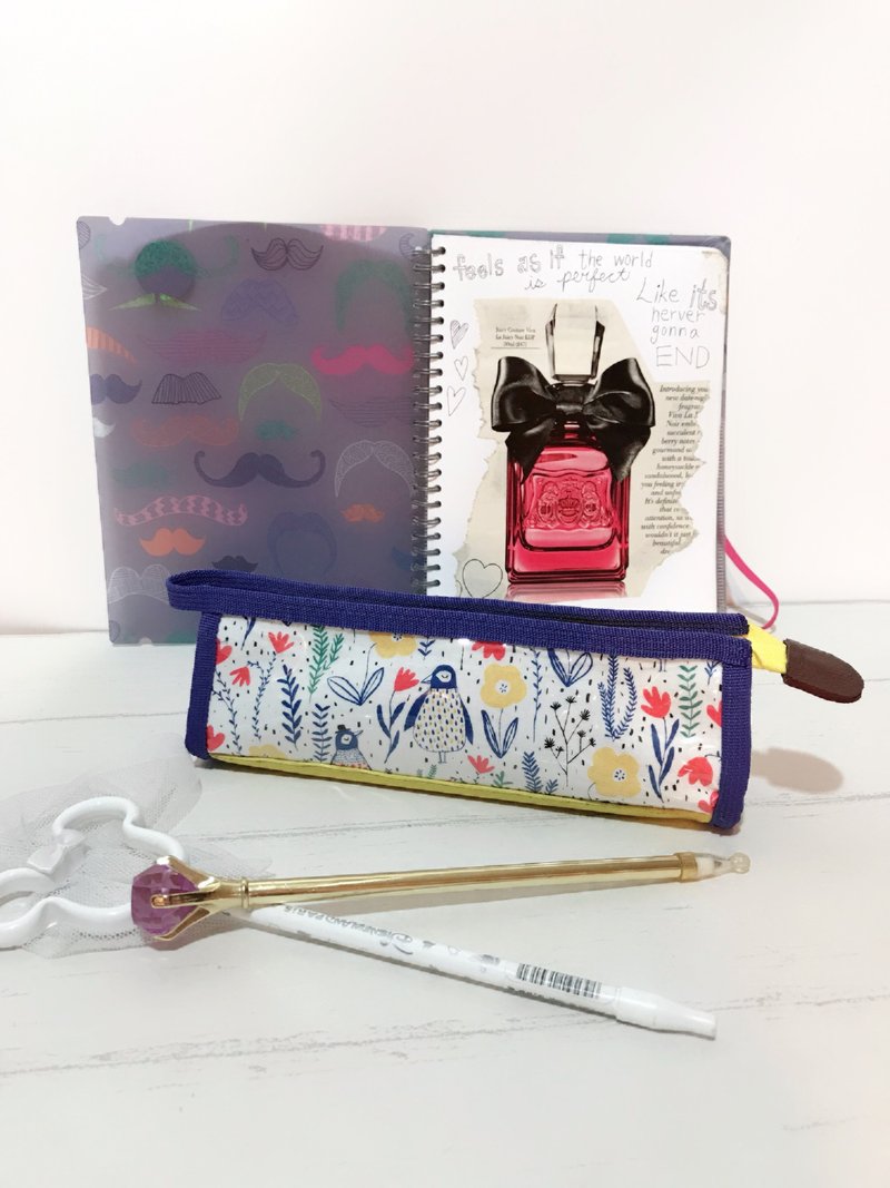 韩国印花布笔袋/多功能收纳袋 - 其他 - 棉．麻 