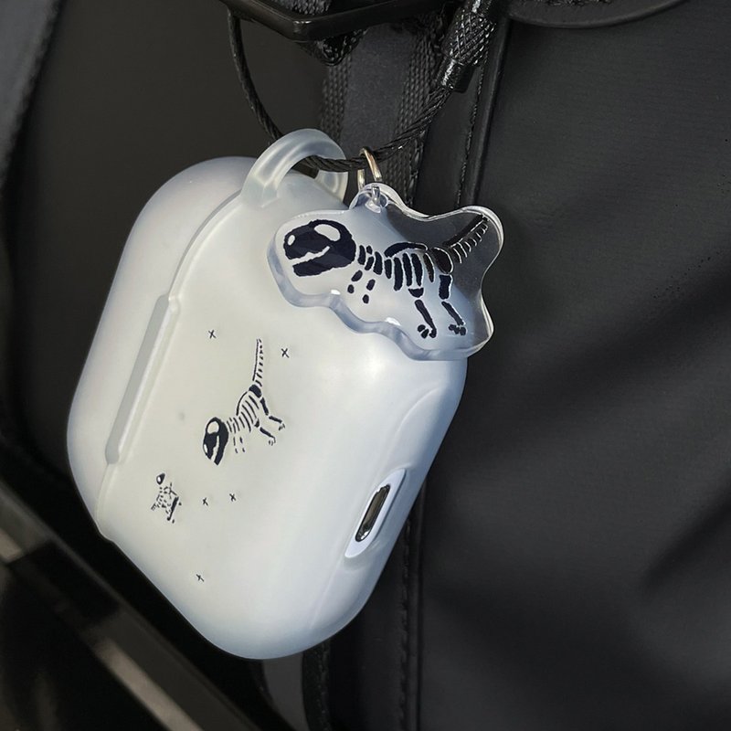 恐龙化石AirPods 1/2代 Pro / 3 代  保护壳 - 耳机收纳 - 塑料 透明