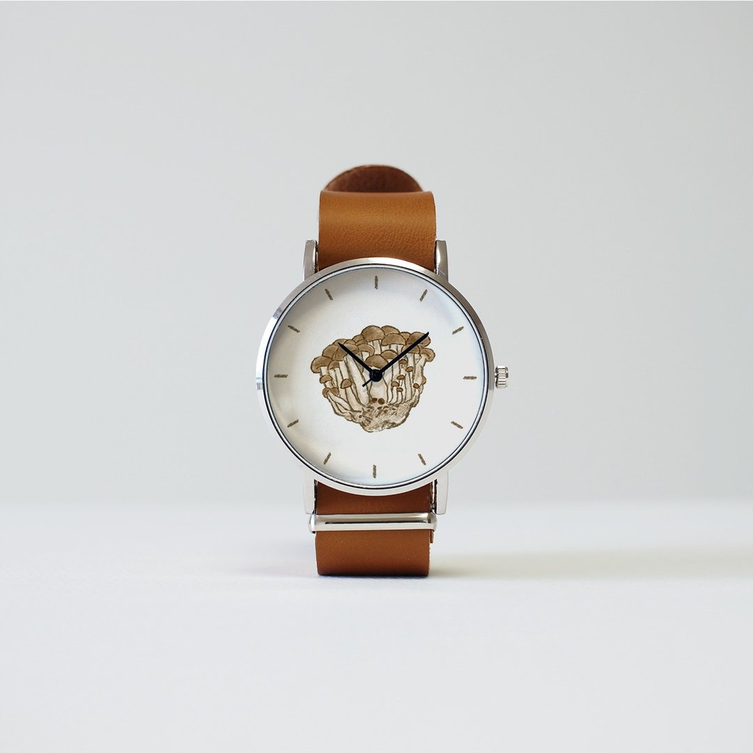 Shimeji watch - 女表 - 其他金属 咖啡色