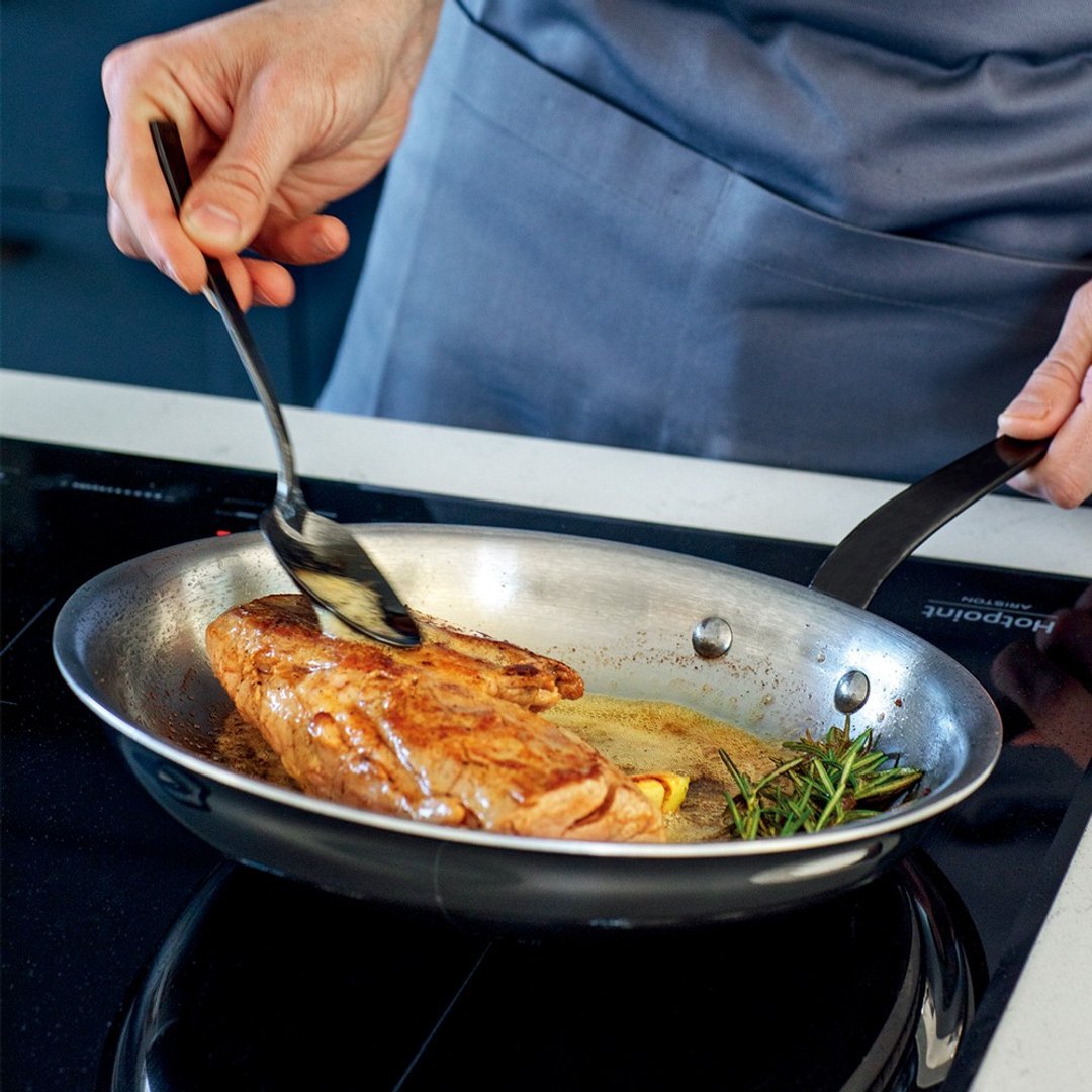 【Sambonet】意大利制 Home Chef 五层不锈钢平底锅-30cm - 锅具/烤盘 - 不锈钢 