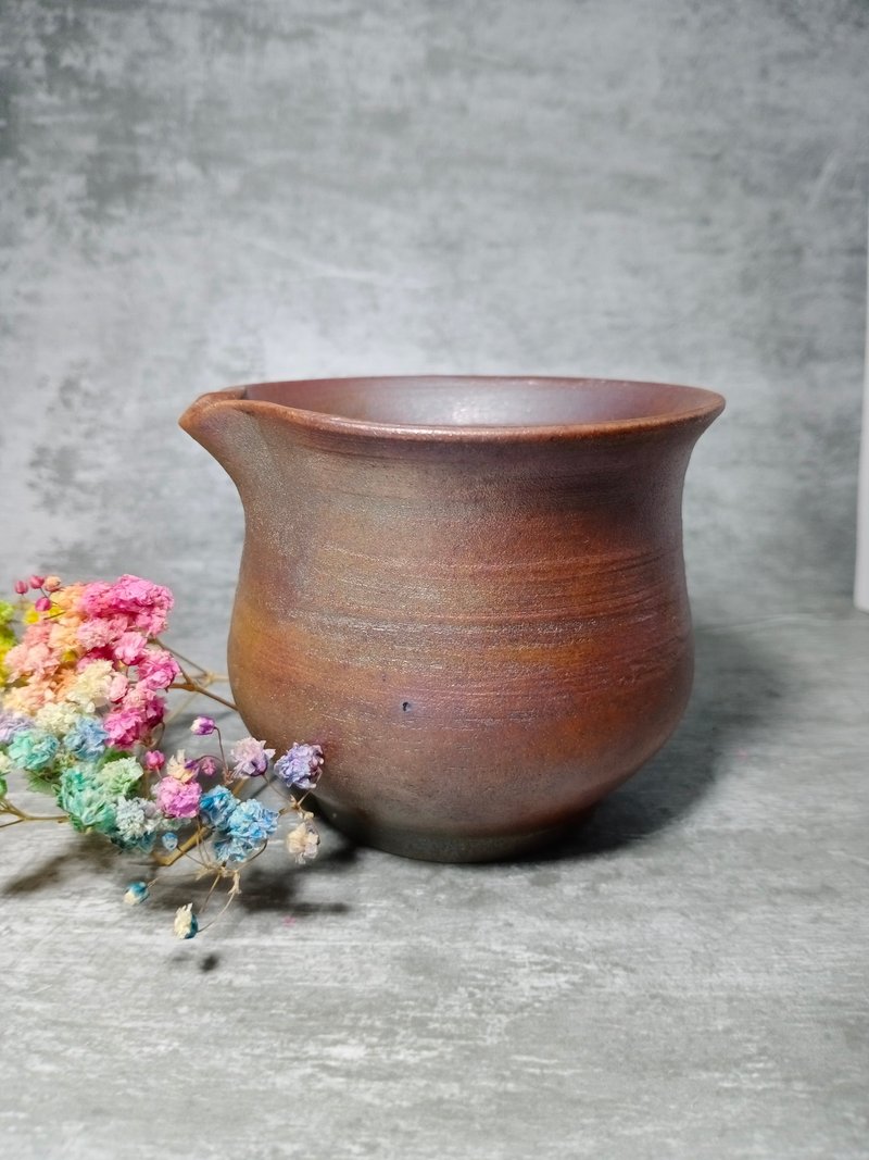 【快速出货】手工柴烧公道杯 手工柴烧茶海 - 茶具/茶杯 - 陶 