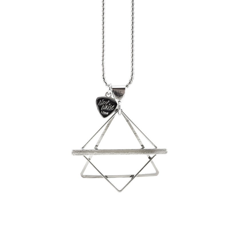 NEW NOISE音乐饰品实验所-开关项链 (银色款)Switch necklace - 项链 - 其他金属 银色