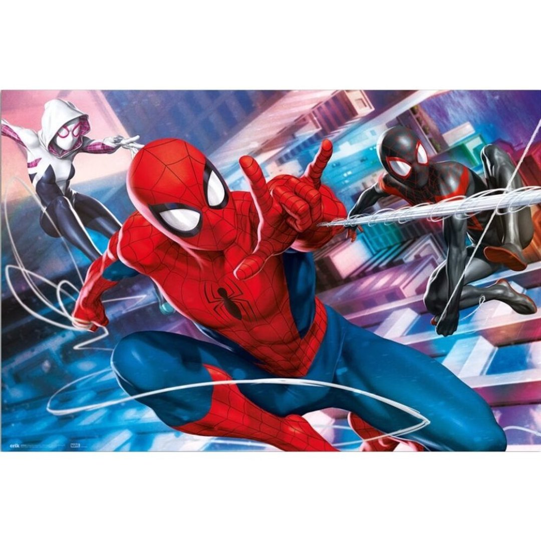 【漫威】蜘蛛人 多元宇宙海报/MARVEL/SPIDER-MAN - 海报/装饰画/版画 - 纸 红色