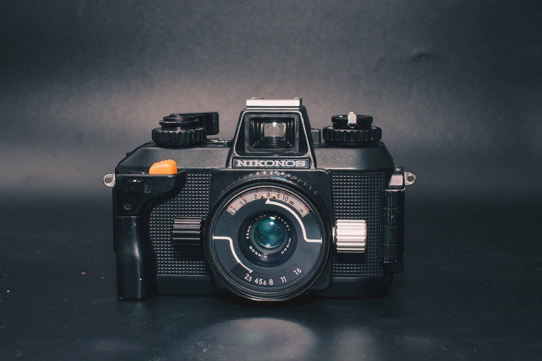 NIKON NIKONOS IV-A + 35mm f2.5 底片潜水相机 - 相机 - 其他金属 黑色