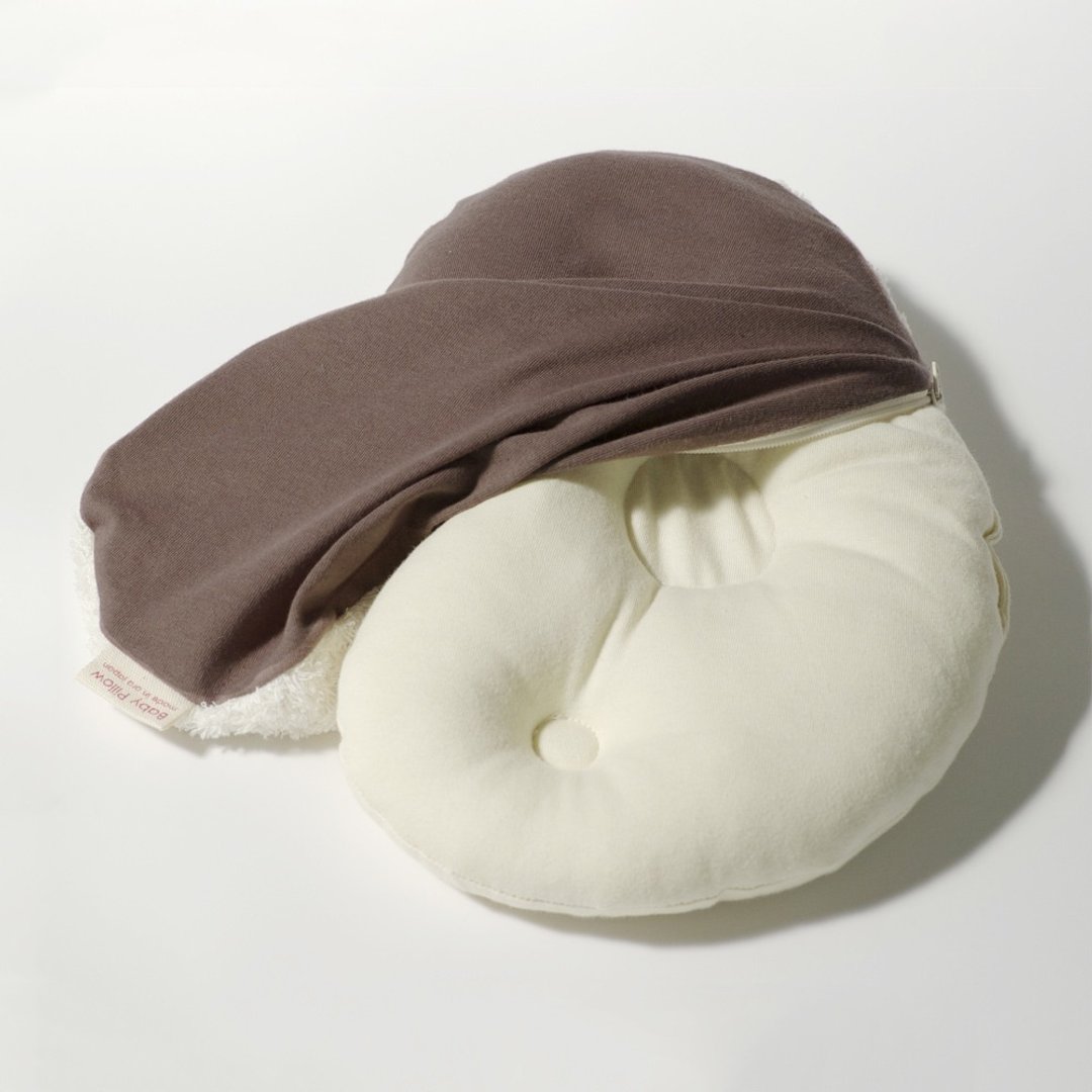 MAKURA【Baby Pillow】可水洗豆型婴儿枕专用枕套S - 婴儿床上用品 - 棉 多色