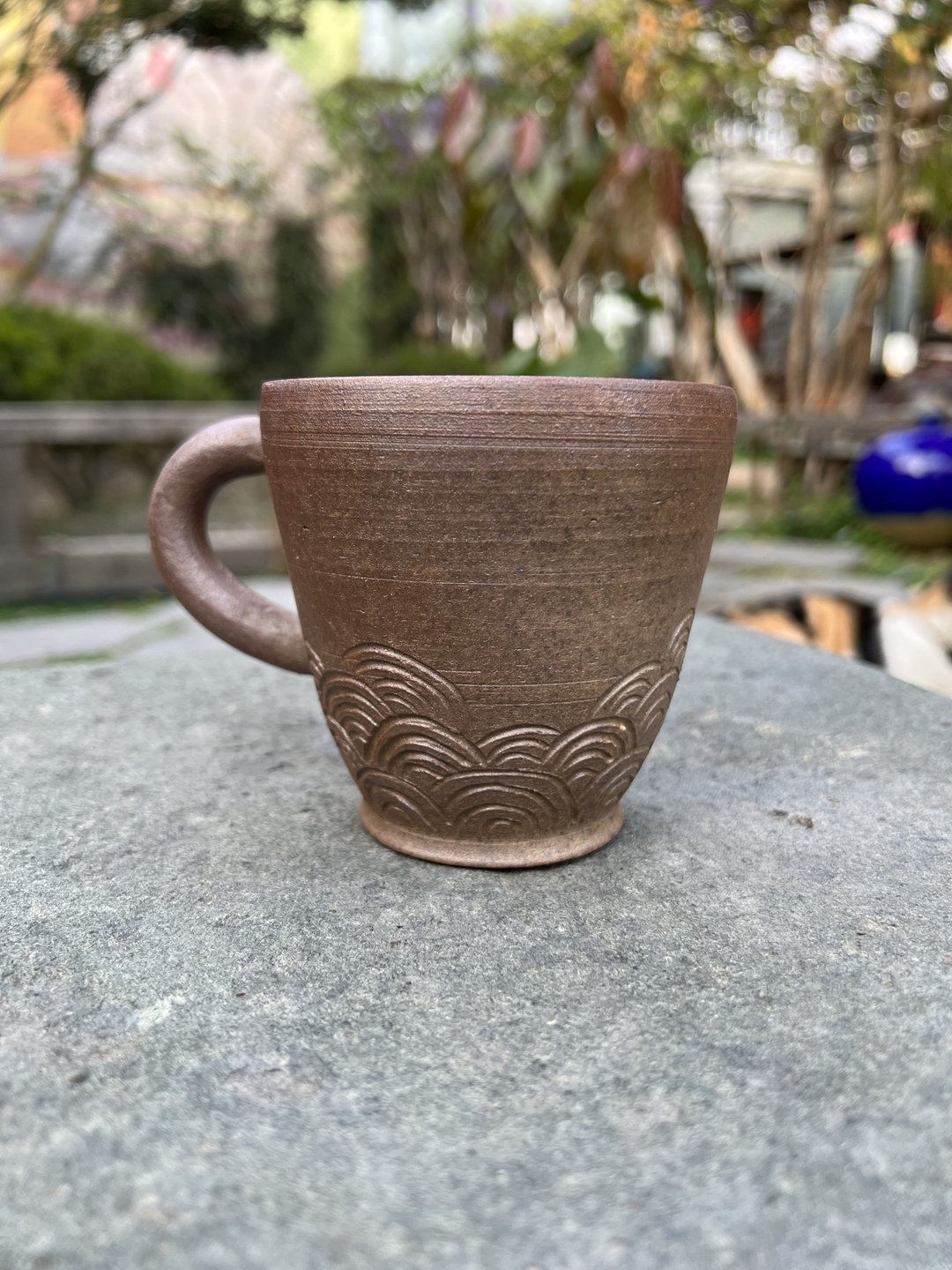 柴烧马克杯/造型马克杯/手工陶 - 咖啡杯/马克杯 - 陶 