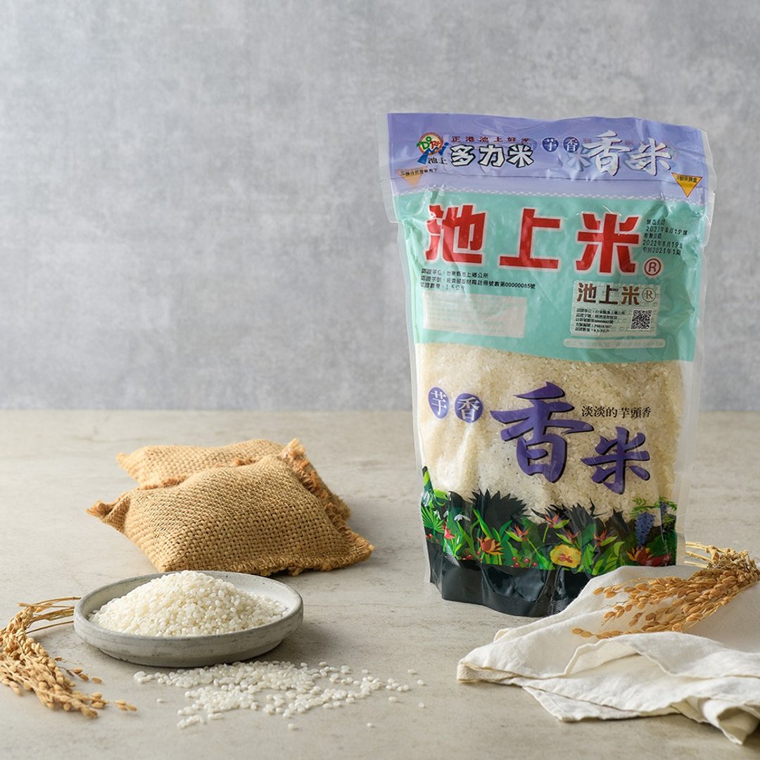 【共好粮仓】  池上多力芋香米 1.5kg - 五谷杂粮/米 - 新鲜食材 白色
