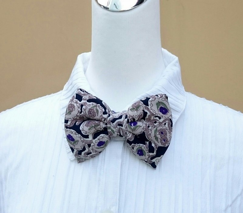 手工立体蝴蝶结领结 bow tie *SK* - 领结/领巾 - 聚酯纤维 