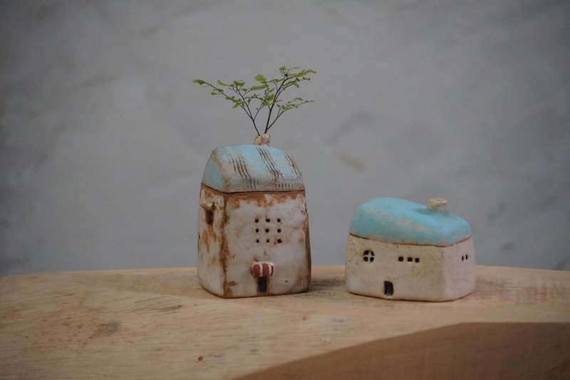 陶艺手作-小陶房-森林中的小屋 - 摆饰 - 陶 