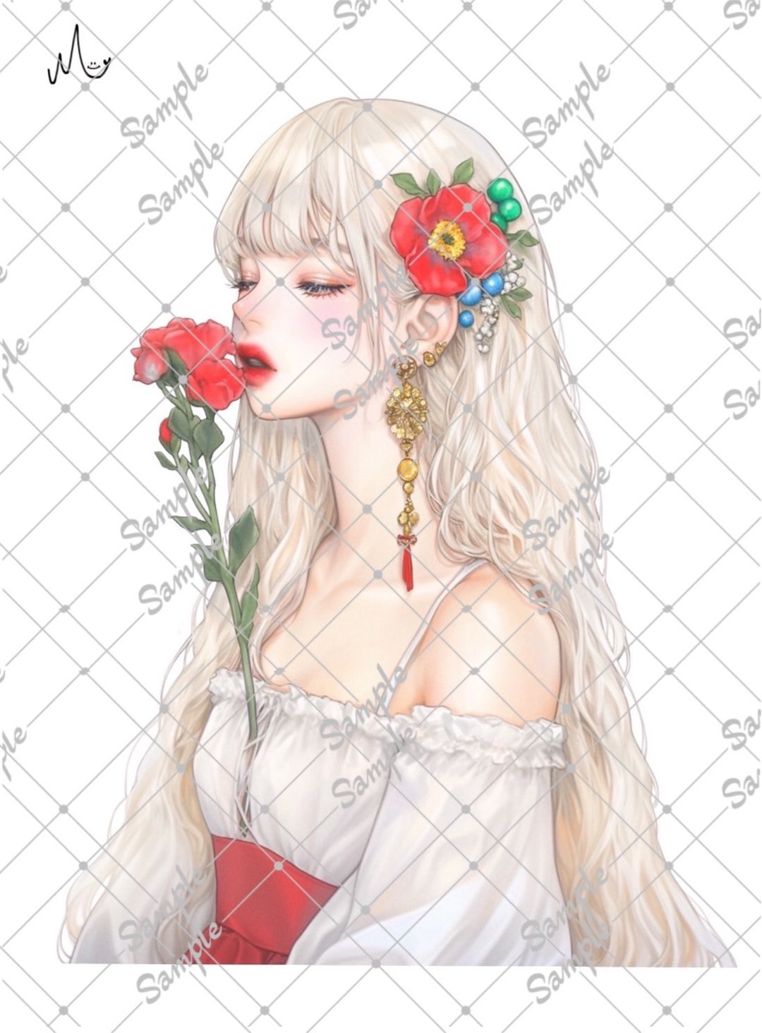 原创人物贴纸 12月新品 - 贴纸 - 纸 