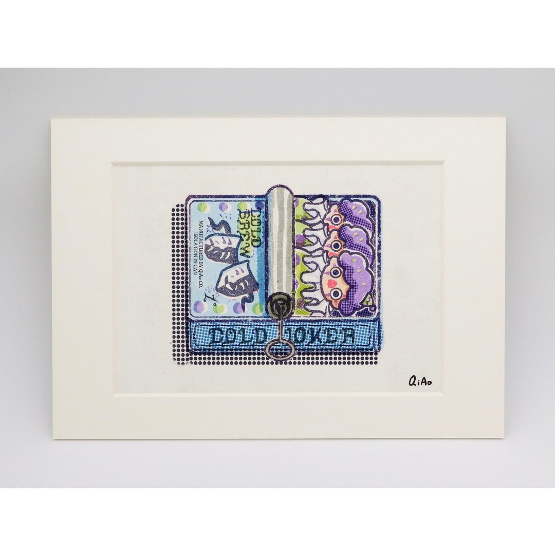 小丑艺术印刷品 - 海报/装饰画/版画 - 其他金属 蓝色
