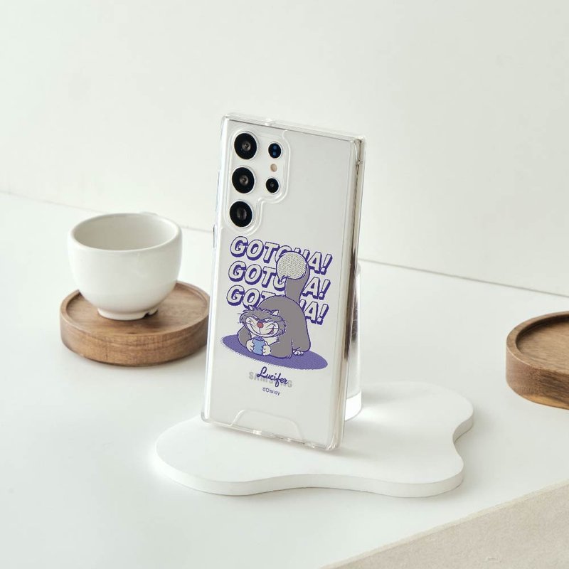 Disney Cats And Dogs-鲁斯佛款玩杯杯防摔透明SAMSUNG手机壳 - 手机壳/手机套 - 塑料 多色