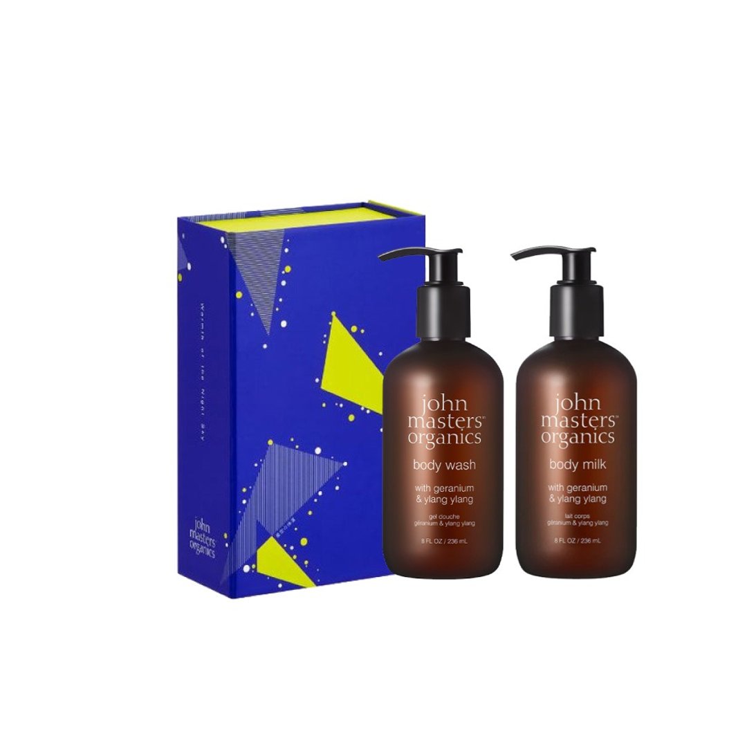 John masters organics 天竺葵依兰沐浴保养组(沐浴露+身体乳) - 沐浴用品 - 其他材质 