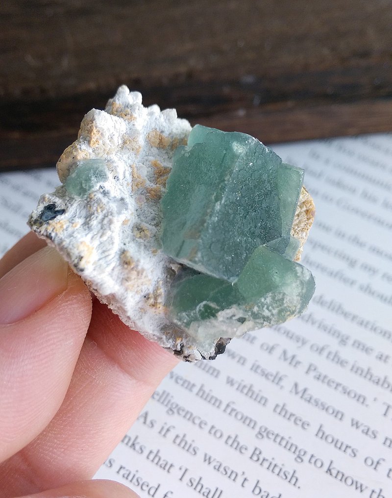 Fluorite 马达加斯加产地 日光萤石 天然矿石 原矿 - 摆饰 - 其他材质 
