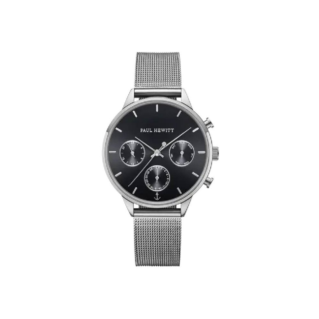 Paul Hewitt Watch Everpulse - 对表/情侣表 - 不锈钢 黑色