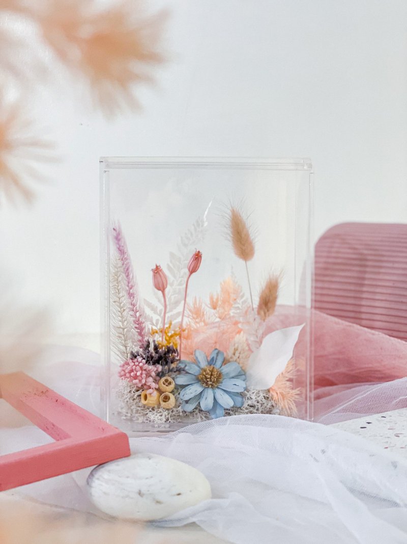 迷幻花园 x 不凋干燥花透明花框 - 摆饰 - 植物．花 