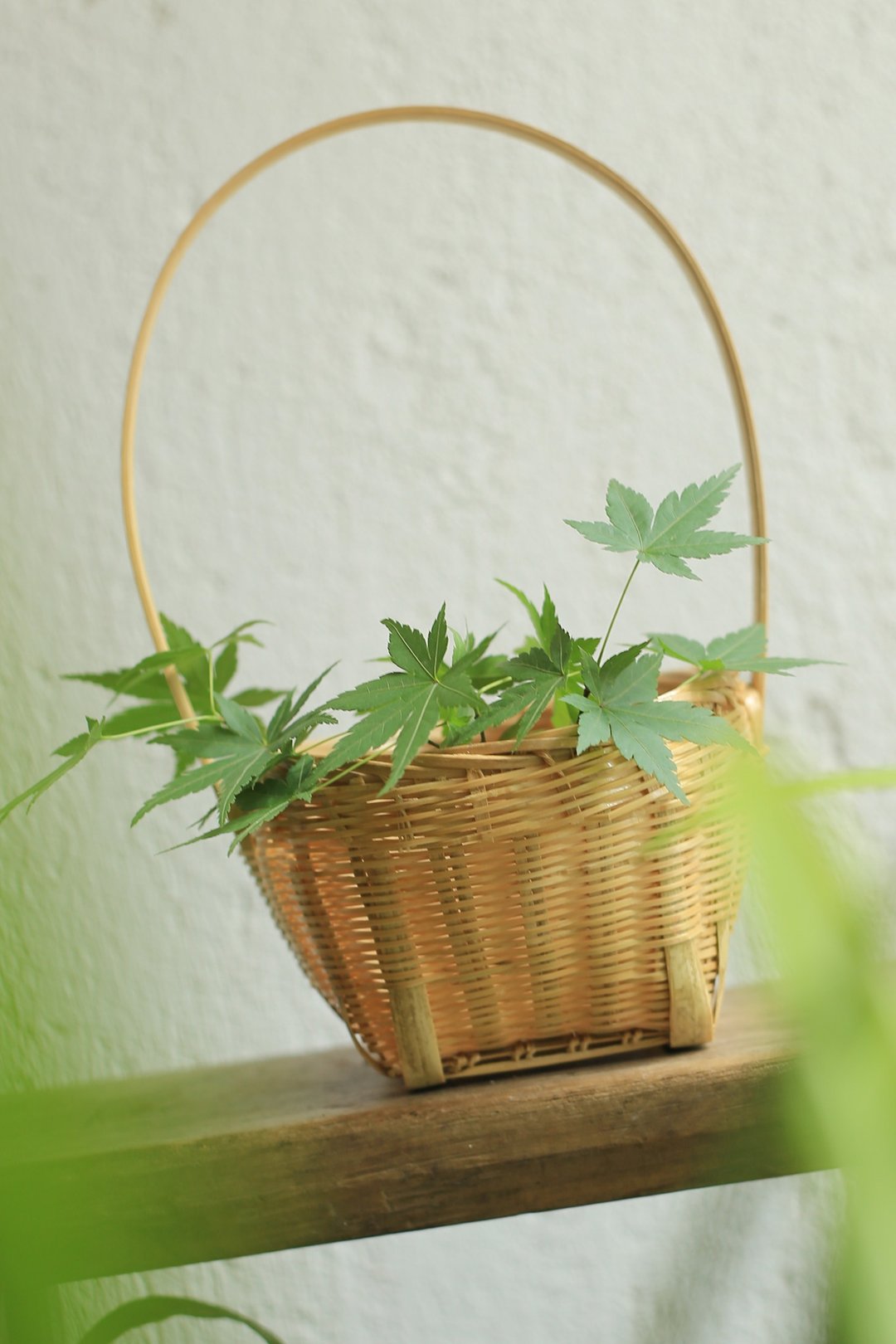 竹编系列 | 手提小竹篮 | 糖果点心篮 小花蓝   | 居家收纳装饰 - 收纳用品 - 竹 
