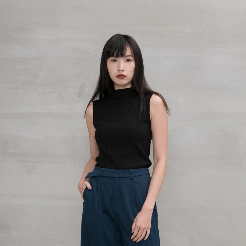 直言不讳无袖上衣 Jersey Top T223 - 女装上衣 - 其他人造纤维 多色