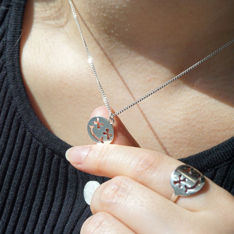 Pierrot 2022 项链 - 项链 - 纯银 银色