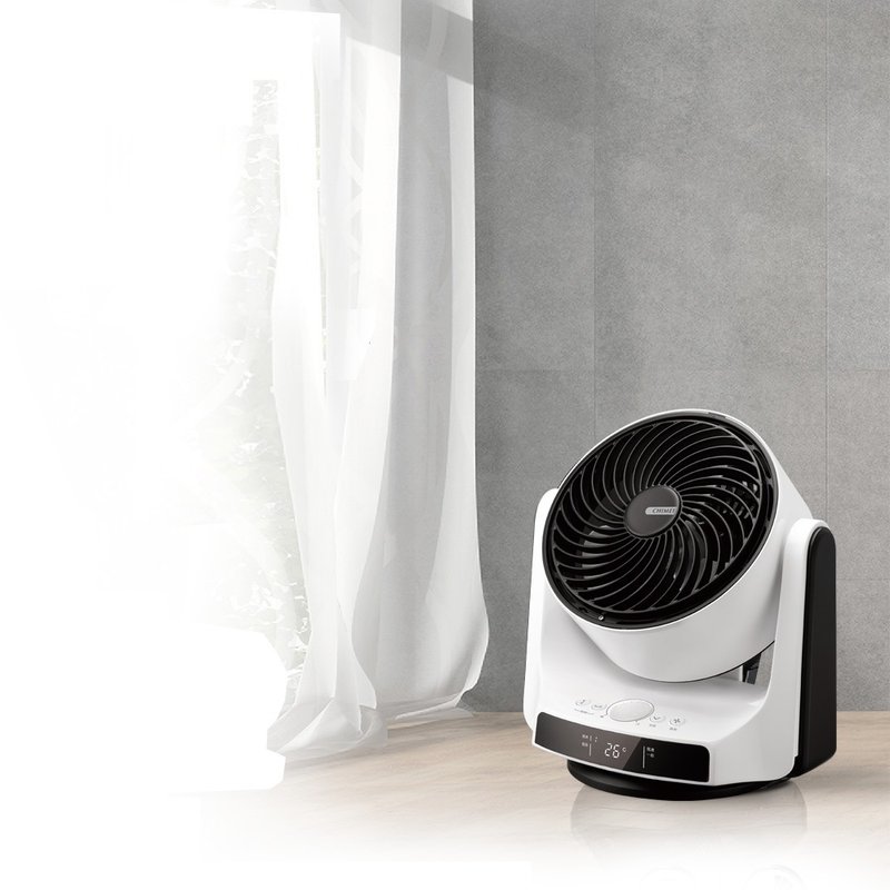 CHIMEI奇美 8寸DC直流3D立体摆头循环扇 DF-08A0CD - 电扇 - 其他材质 白色