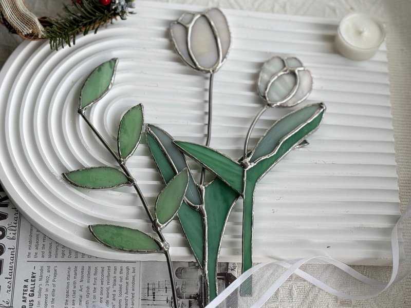 彩色玻璃手作花花体验课 - 陶艺 - 玻璃 